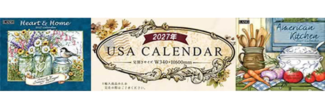 Lang （USA)カレンダー　2027　