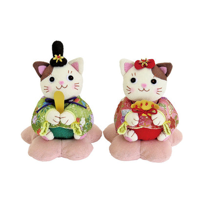 パッチワークキット かわいいひなまつり にゃんこのひなまつり PA-746オリムパス製絲