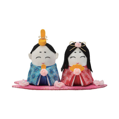かわいいひなまつり ちりめんお花のひなまつり(ぬいぐるみ) PA-784オリムパス製絲