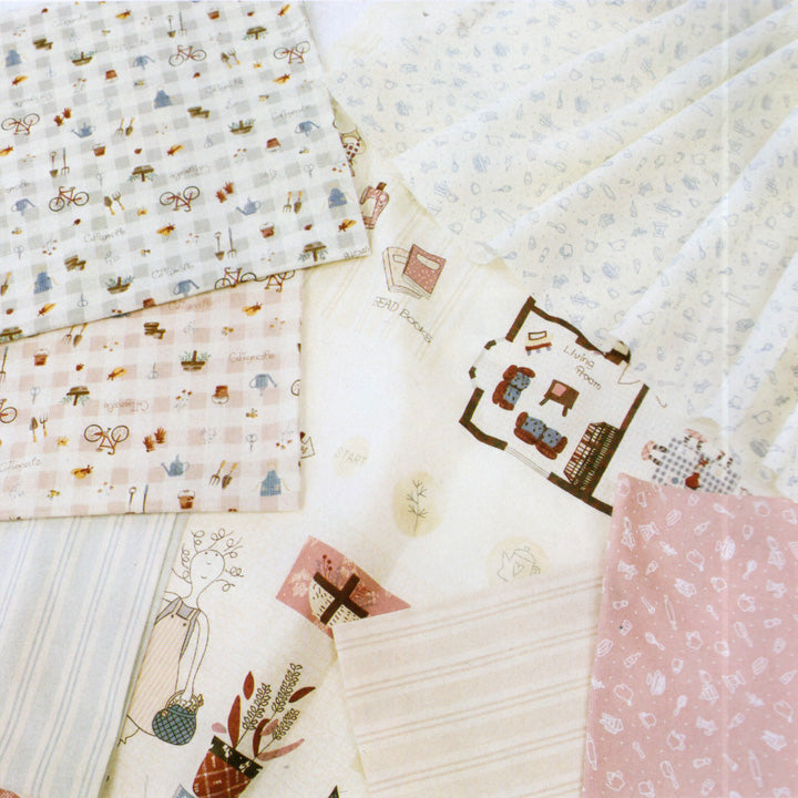 若山雅子 American Country 26 生地26020-30 designed by Masako Wakayama30cm(３個)以上からカットします。