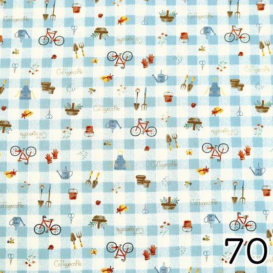 若山雅子 American Country 26 生地26020-70 designed by Masako Wakayama30cm(３個)以上からカットします。