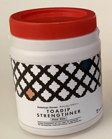 アメリカンフラワー マネキュアフラワー用 水性 ストレンスナー 強化液　徳用　700ml　（DIP-STU-AQUA)