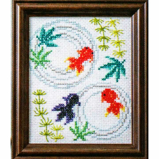 きらめく日本の季節＜クロスステッチ＞夏涼み