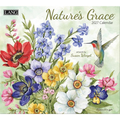 ラング(LANG)USA カレンダー 2027年 ラングカレンダーNature's Grace カントリーカレンダー