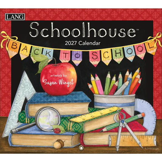 ラング（LANG）USA カレンダー 2027 ラングカレンダーSchool House スクールハウス（送料込み）