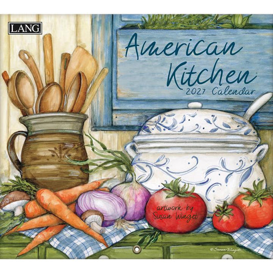 ラング(LANG)USA カレンダー 2027年 ラングカレンダー AmericanKitchen アメリカンキッチン カントリーカレンダー (コピー)