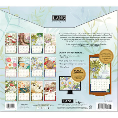 特価ラング(LANG)USA カレンダー 2026年 ラングカレンダー Abundant Friendship アバンダント フレンドシップ カントリーカレンダー 　