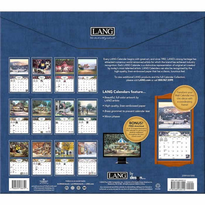ラング(LANG)USA カレンダー 2026年 ラングカレンダー  American Dream アメリカンドリーム カントリーカレンダー 　