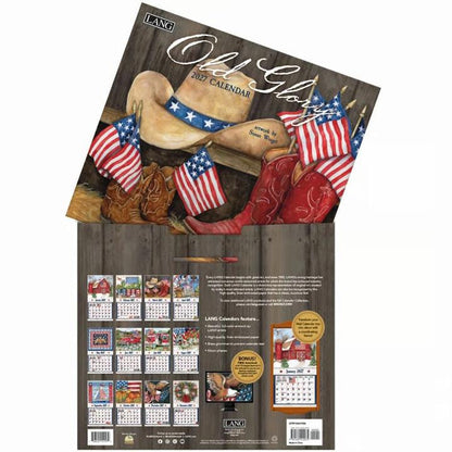 ラング(LANG)USA カレンダー 2027年 ラングカレンダー Old Glory オールドグロリー カントリーカレンダー