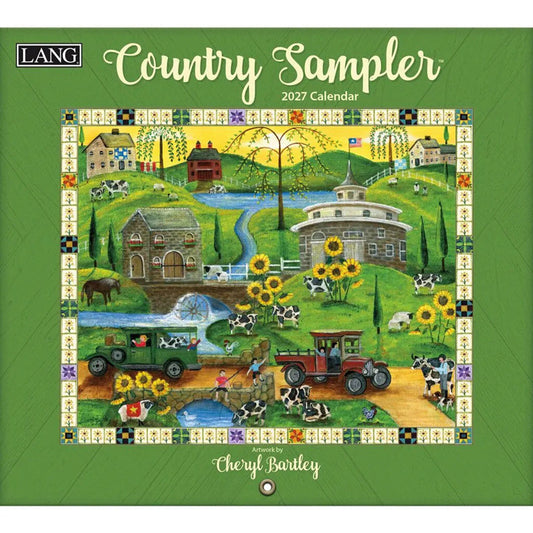 ラング(LANG)USA カレンダー 2027年 ラングカレンダー  Country Sampler カントリーサンプラー(送料無料）  カントリーカレンダー