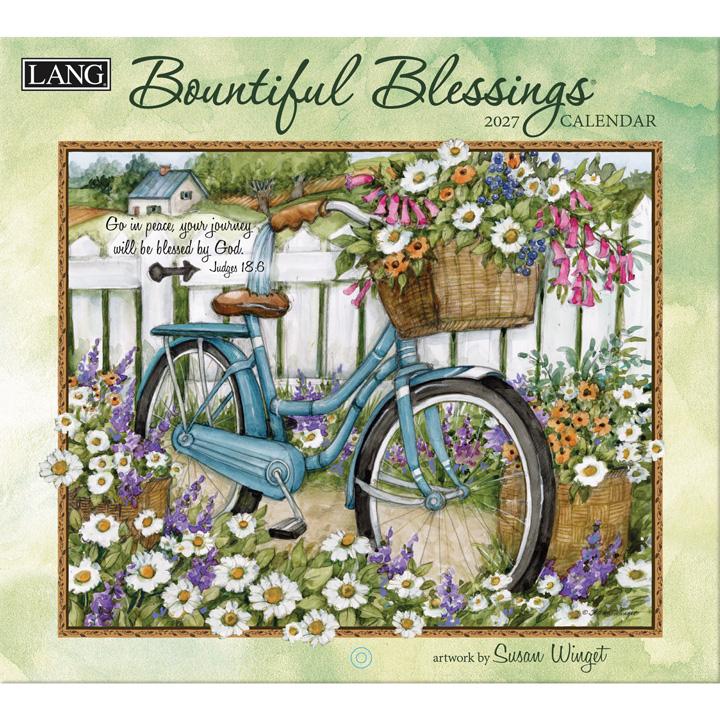 ラング(LANG)USA カレンダー 2027年 ラングカレンダー Bountiful Blessings バウンティフル ブレッシングズ カントリーカレンダー