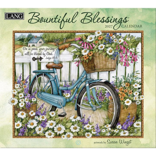 ラング(LANG)USA カレンダー 2027年 ラングカレンダー Bountiful Blessings バウンティフル ブレッシングズ カントリーカレンダー