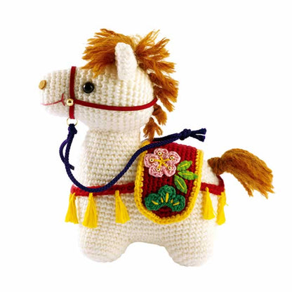 オリムパス 2026年 干支キット 午 馬 うま あみぐるみ 手作りキット 置物 幸運の飾り馬 送料無料