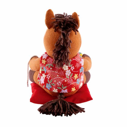 干支キット 午 うま 馬  ぬいぐるみ 手作りキット 置物  コマとお馬さん